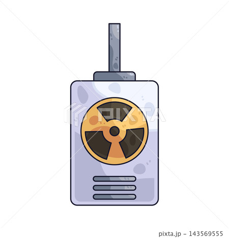 Illustration of Radiation Sensor Illustration of Radiation Sensor 143569555