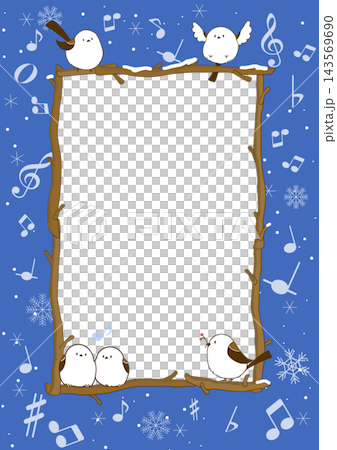 Long-tailed Tit Concert Frame Long-tailed Tit Concert Frame 143569690
