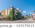 駅前風景　大月駅 143575615