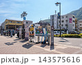駅前風景　大月駅 143575616