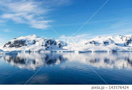 mountains in clouds mountains in clouds 143576424