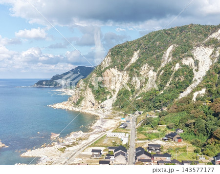 窓岩付近 隆起して海岸線が変わった 窓岩付近 隆起して海岸線が変わった 143577177