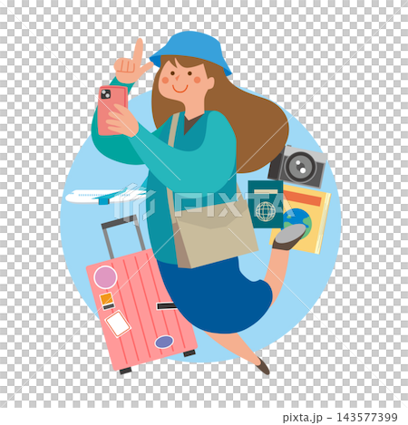 出國旅行的女人 出國旅行的女人 143577399