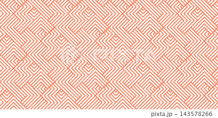 Abstract geometric pattern. A seamless vector background. White and pink ornament. Graphic modern pattern. Simple lattice graphic design Abstract geometric pattern. A seamless vector background. White and pink ornament. Graphic modern pattern. Simple lattice graphic design 143578266