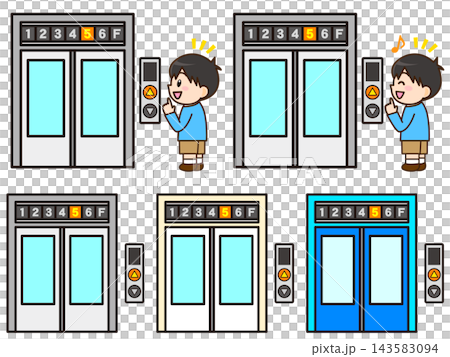 電梯插畫集 電梯插畫集 143583094