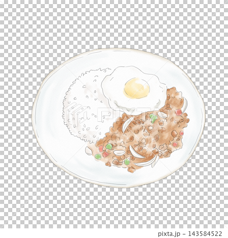 泰國食品的加包飯 泰國食品的加包飯 143584522