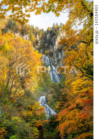 天人峡の紅葉 天人峡の紅葉 143584903