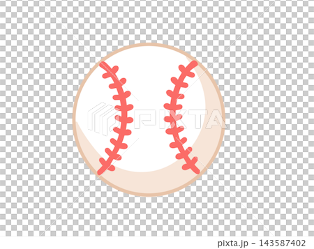 Cute baseball illustration Cute baseball illustration 143587402