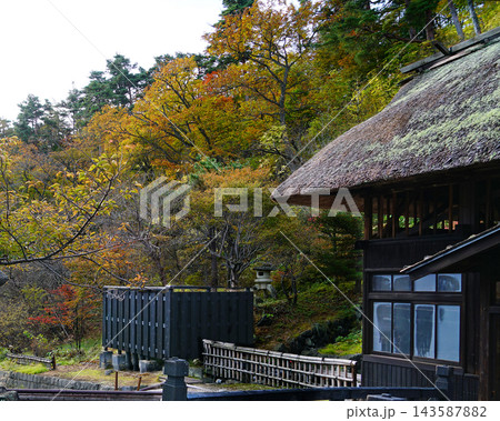 高湯温泉　福島県 143587882
