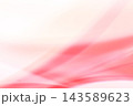 暖色系（うす赤、ピンク色系）ゆるやかな曲線の交差背景　半透明感 143589623