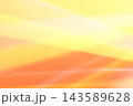 暖色系（黄色、オレンジ、ピンク色系）ラインの交差背景 143589628