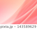 暖色系（うす赤、オレンジ、ピンク色系）ゆるやかな曲線の背景 143589629