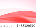暖色系（うす赤、ピンク色系）ゆるやかな曲線の背景 143589630