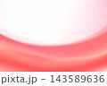 暖色系（うす赤、オレンジ、ピンク色系）ゆるやかな曲線の背景 143589636