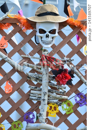 ハロウィンの素材 ハロウィンの素材 143589707