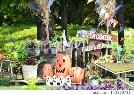 ハロウィンの素材 ハロウィンの素材 143589721