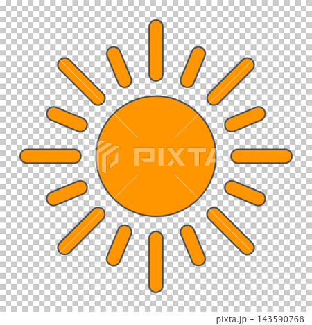 太陽圖示 143590768