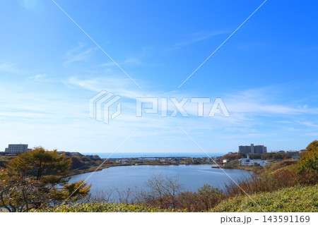 春採湖の風景(釧路市) 春採湖の風景(釧路市) 143591169