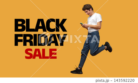 Black Friday sale attracts customers to great deals on various products Black Friday sale attracts customers to great deals on various products 143592220