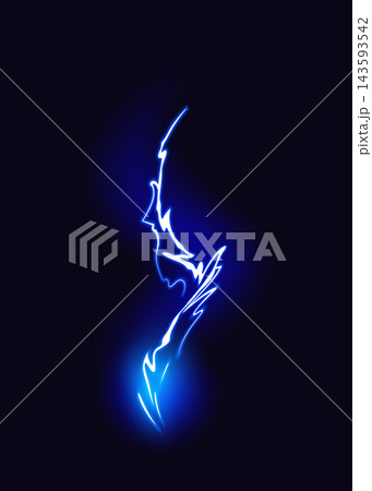 Lightning animation with sparks. Electricity thunderbolt danger, light electric powerful thunder. Bright energy effect, vector illustration Lightning animation with sparks. Electricity thunderbolt danger, light electric powerful thunder. Bright energy effect, vector illustration 143593542