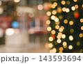 Absract festive scene with blurred background of christmas bokeh lights 143593694
