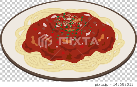 Meat sauce spaghetti Meat sauce spaghetti 143598013