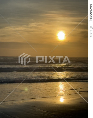 Sunset at the beach 143599299
