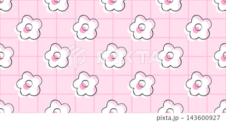 Gingham girly vector with pattern cute daisy and flower heart kawaii. Seamless tiny baby with print girl cover and texture vintage teen. Coquette stripe blossom with bg dot romantic. Gingham girly vector with pattern cute daisy and flower heart kawaii. Seamless tiny baby with print girl cover and texture vintage teen. Coquette stripe blossom with bg dot romantic. 143600927