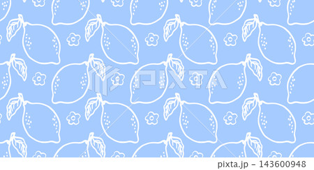 Stamp italian lemon for italy bg fruit and amalfi capri summer. Pattern vector invite for doodle sicily spring and sea plaid design. Mediterranean citrus bandana for art flower cover. 143600948
