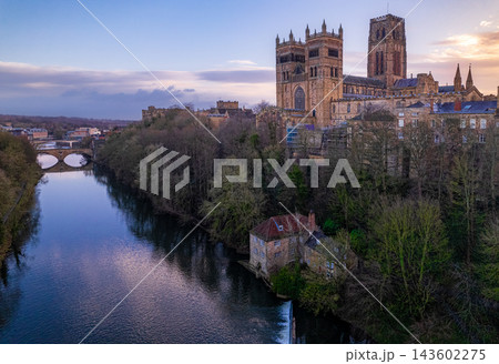 Drone image of Durham Cathedral Drone image of Durham Cathedral 143602275