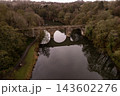 Elevated drone shot of Prebends Bridge 143602276