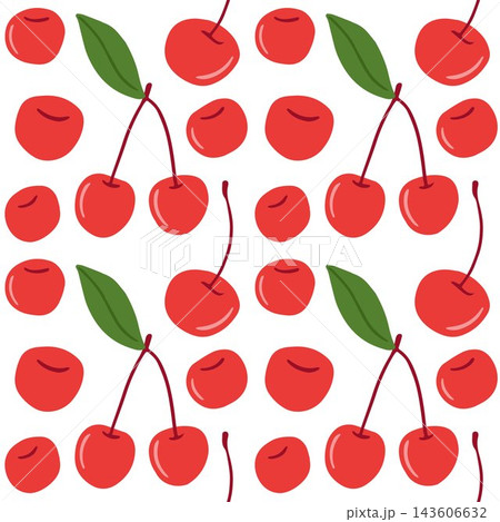 Cherry Seamless Pattern Cherry Seamless Pattern 143606632