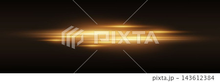 Abstract golden light creating a glowing motion effect Abstract golden light creating a glowing motion effect 143612384