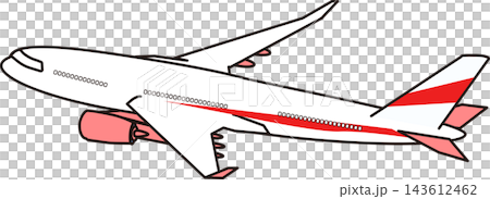 Airplane/Passenger Plane Illustrations_Design Materials Airplane/Passenger Plane Illustrations_Design Materials 143612462
