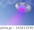 Unidentified flying object in the sky 143613590