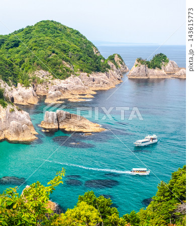 岩美ブルーの浦富海岸 岩美ブルーの浦富海岸 143615773