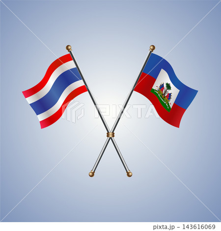 Thailand and Haiti flag relations 143616069