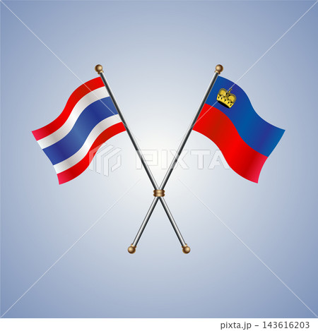 Thailand and Liechtenstein flag relations 143616203