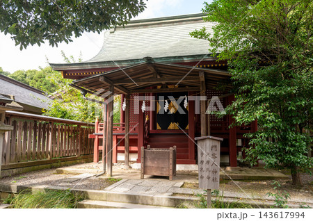 武蔵一宮氷川神社の境内 門客人神社 武蔵一宮氷川神社の境内 門客人神社 143617994