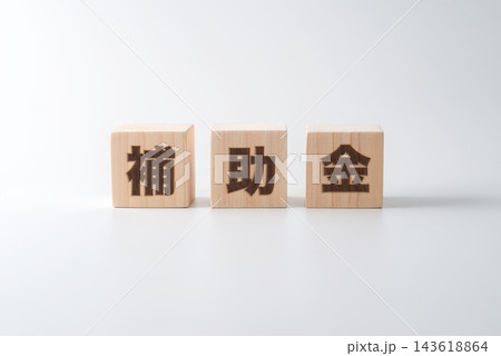 木のブロックに「補助金」の文字 木のブロックに「補助金」の文字 143618864