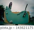 公園にあるアザラシの形をした遊具 143621175