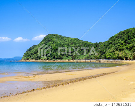 白浜海水浴場(長崎県佐世保市) 白浜海水浴場(長崎県佐世保市) 143621533