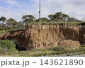 南オーストラリア州レッド・バンクス保護公園の赤い沖積層の崖と侵食谷 南オーストラリア州レッド・バンクス保護公園の赤い沖積層の崖と侵食谷 143621890