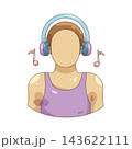 Illustration of meditation music 143622111