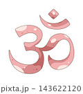 Illustration of om symbol 143622120