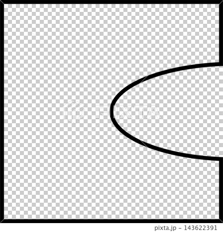 Set of square line shapes. Graphic elements Set of square line shapes. Graphic elements 143622391