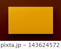 黄色のメッセージカード 143624572