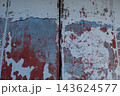 塗装が剥がれた壁 143624577