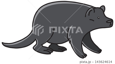 Tasmanian Devil Cartoon Vector Illustration on White Background Tasmanian Devil Cartoon Vector Illustration on White Background 143624614