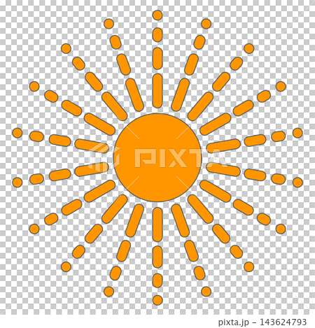 太陽圖示 太陽圖示 143624793